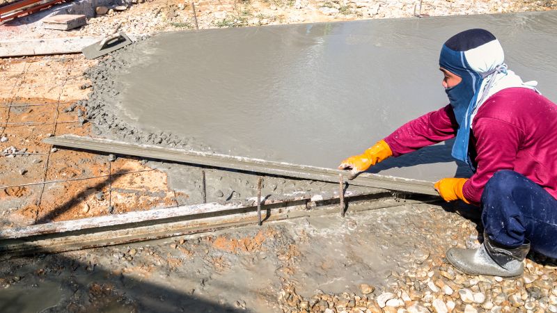 Summer Concrete Pour